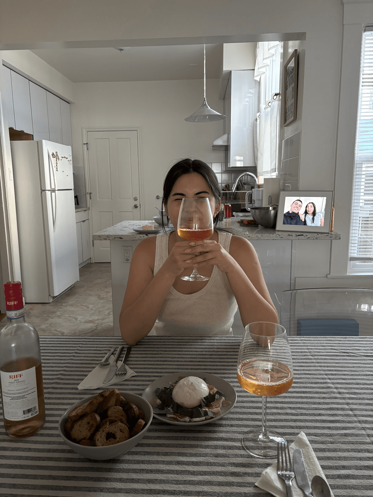Brindis en casa